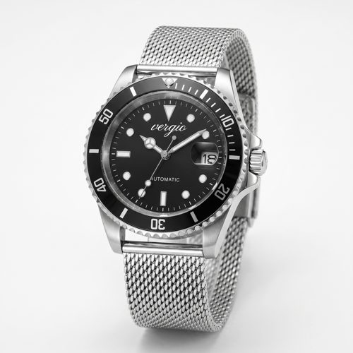 Foto profesional del reloj Vergio, resultado final